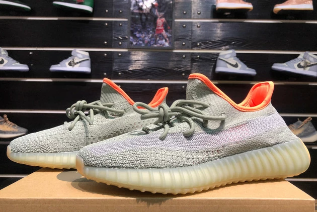 2021 Adidas FX9035 Yeezy Boost 350 V2 Desert Sage Reflective For Sale 6 2021 Adidas FX9035 Yeezy Boost 350 V2 Desert Sage Reflective For Sale - Image 4
