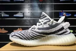 2021 Adidas Yeezy Boost 350 V2 ZEBRA White/Core Black EG7961 For Sale -Cheap Adidas Sambarose Store 2021 adidas Yeezy Boost 350 V2 ZEBRA White Core Black EG7961 For Sale 5