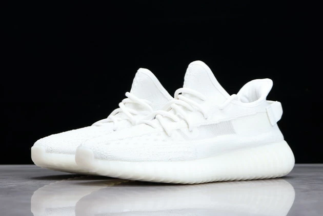 2022 Kanye West X Adidas Yeezy Boost 350 V2 Light Pure Oat HQ6316 For Sale 4 2022 Kanye West X Adidas Yeezy Boost 350 V2 Light Pure Oat HQ6316 For Sale - Image 2