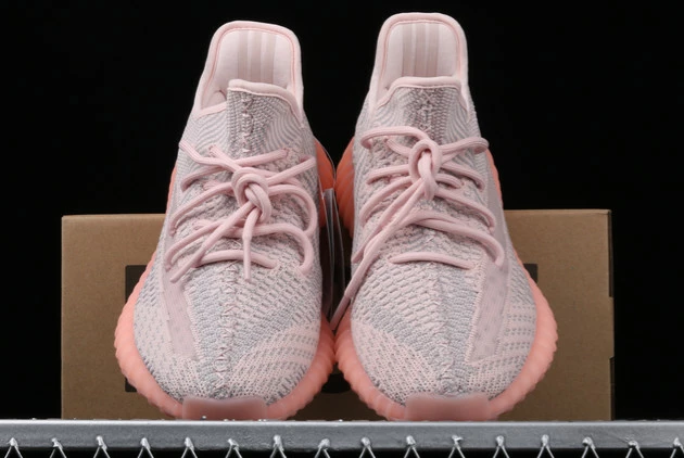2022 New FQ9008 Adidas Yeezy Boost 350 V2 Coral Rose For Sale 6 2022 New FQ9008 Adidas Yeezy Boost 350 V2 Coral Rose For Sale - Image 4