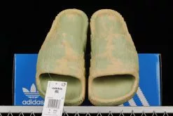 2022 Adidas Adilette 22 Slides Magic Lime/St Desert Sand GY1597 For Sale