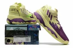 2022 Adidas Dame 8 "4th Quarter K.O." Yellow Tint/Glory Purple-Signal Green GY0383 For Sale 13 2022 Adidas Dame 8 "4th Quarter K.O." Yellow Tint/Glory Purple-Signal Green GY0383 For Sale -Cheap Adidas Sambarose Store 2022 adidas Dame 8 4th Quarter K.O. Yellow Tint Glory Purple Signal Green For Sale 6