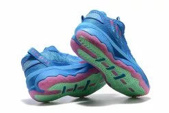 2022 Adidas Dame 8 "Battle Of The Bubble" Blue/Pink GY2770 -Cheap Adidas Sambarose Store 2022 adidas Dame 8 Battle Of The Bubble GY2770 For Sale 4