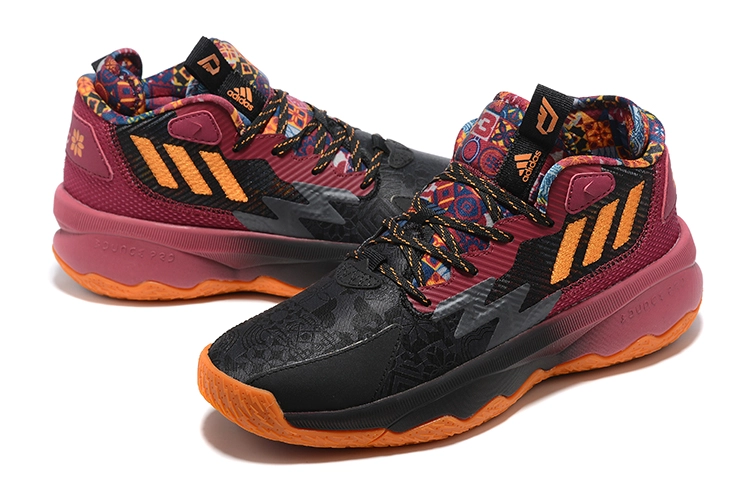 2022 Adidas Dame 8 "Chinese New Year" GW1816 Shoes 6 2022 Adidas Dame 8 "Chinese New Year" GW1816 Shoes - Image 4