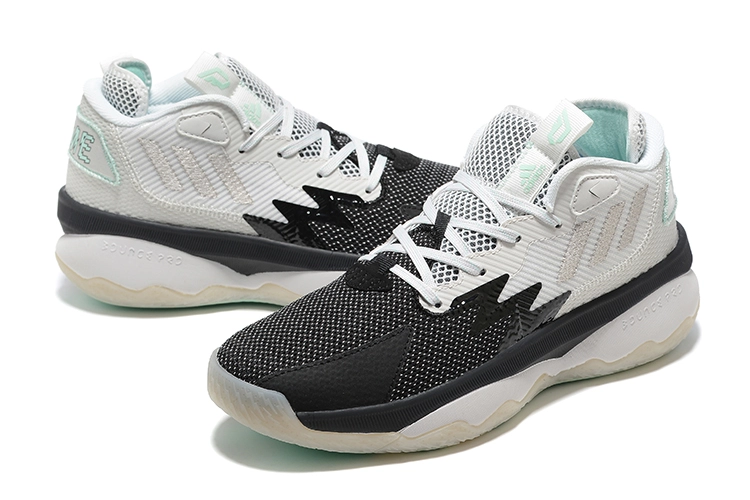 2022 Adidas Dame 8 Dash Grey/Grey One-Clear Mint GY0379 6 2022 Adidas Dame 8 Dash Grey/Grey One-Clear Mint GY0379 - Image 4