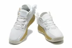 2022 Adidas Dame 8 White/Metallic Gold-Metallic Silver For Sale -Cheap Adidas Sambarose Store 2022 adidas Dame 8 White Gold Silver For Sale 3
