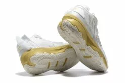 2022 Adidas Dame 8 White/Metallic Gold-Metallic Silver For Sale -Cheap Adidas Sambarose Store 2022 adidas Dame 8 White Gold Silver For Sale 5