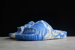 2022 Adidas Original Adilette 22 Slide Blue Beige GX6953 For Sale -Cheap Adidas Sambarose Store 2022 adidas Original Adilette 22 Slide Blue Beige GX6953 For Sale 2