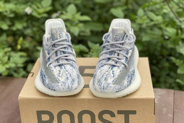 2023 Adidas Yeezy Boost 350 V2 MX Frost Blue GW3775 For Sale 4 2023 Adidas Yeezy Boost 350 V2 MX Frost Blue GW3775 For Sale - Image 2