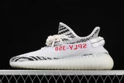 2023 Adidas Yeezy Boost 350 V2 "Zebra" White/Core Black-Red CP9654 Shoes