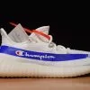 Champion X Adidas Yeezy Boost 350 V2 White Royal F36926