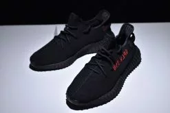 Kanye West Adidas Yeezy Boost 350 V2 "Bred" Black/Red CP9652 -Cheap Adidas Sambarose Store Kanye West adidas Yeezy Boost 350 V2 Bred Black Red 2