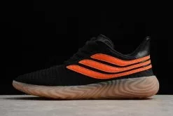 New Adidas Sobakov Black/Orange-Gum AQ1136