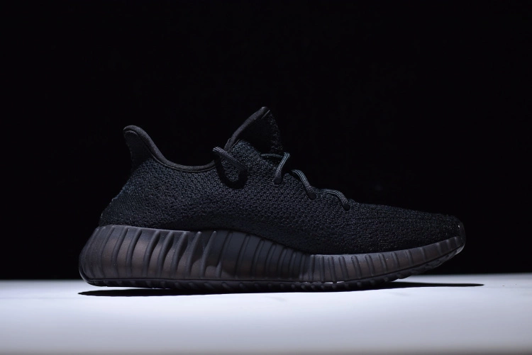 New Adidas Yeezy Boost 350 V2 Black Grey Free Shipping 4 New Adidas Yeezy Boost 350 V2 Black Grey Free Shipping - Image 2