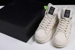 Rick Owens X Adidas Mastodon Pro II Sail/Black For Sale -Cheap Adidas Sambarose Store Rick Owens x adidas Mastodon Pro II Sail Black 6