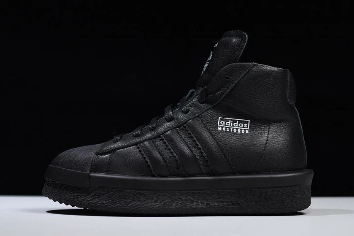 Rick Owens X Adidas Mastodon Pro II Triple Black For Sale 2 Rick Owens X Adidas Mastodon Pro II Triple Black For Sale
