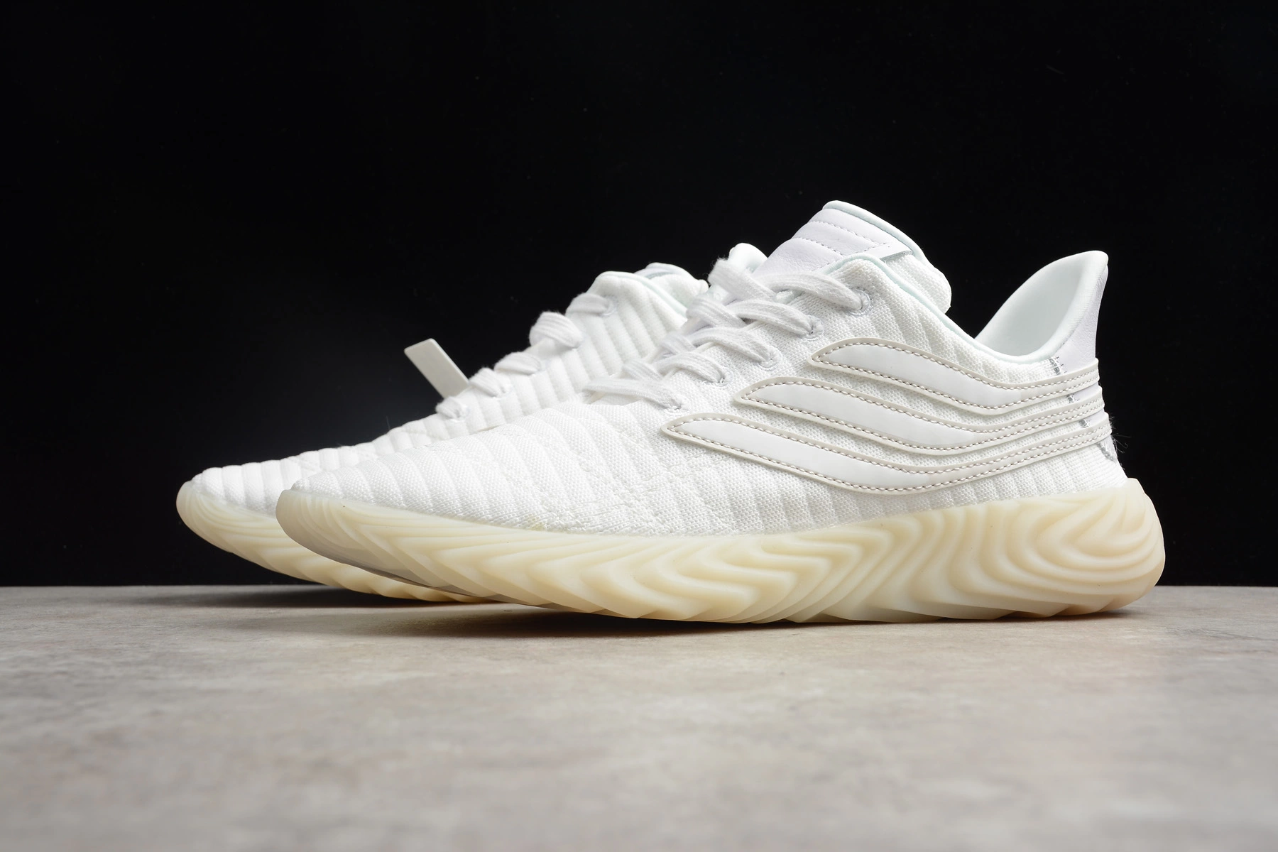 Adidas Sobakov "Triple White" Men's And Women's Size AQ1139 For Sale 4 Adidas Sobakov "Triple White" Men's And Women's Size AQ1139 For Sale - Image 2