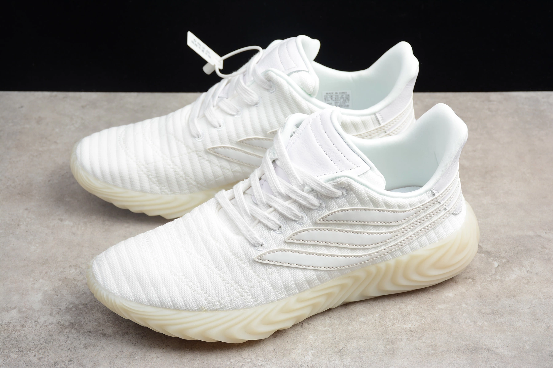 Adidas Sobakov "Triple White" Men's And Women's Size AQ1139 For Sale 5 Adidas Sobakov "Triple White" Men's And Women's Size AQ1139 For Sale - Image 3