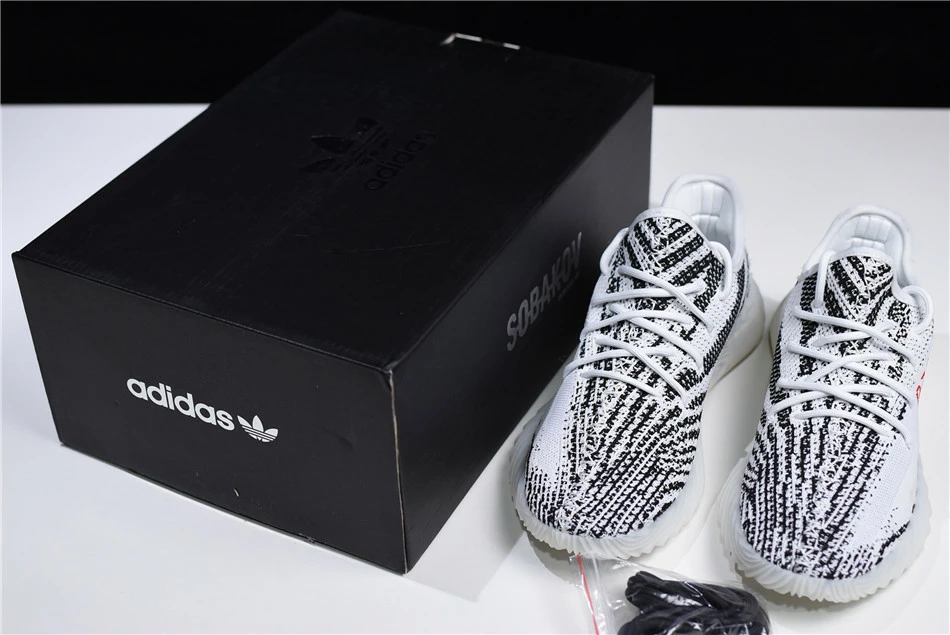 Adidas Sobakov X Yeezy Boost 350 V2 Zebra White DZ9654 9 Adidas Sobakov X Yeezy Boost 350 V2 Zebra White DZ9654 - Image 7